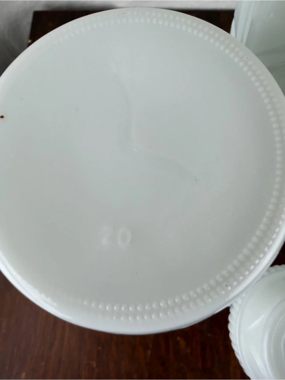 Vintage Milk Glass Bud Vases Set of 4 White Embossed Textured Floral Vases